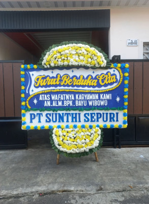 Papan Bunga Duka di Jagasatru