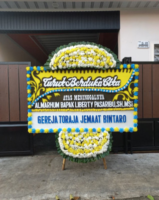 Papan Bunga Duka di Jagasatru